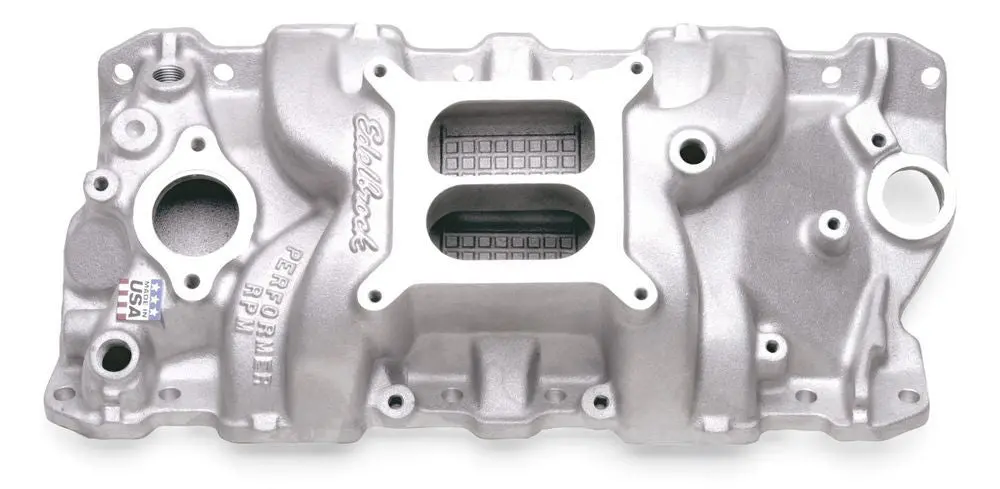 Edelbrock Sbc 262-400 Performer Rpm Intake Manifold 1