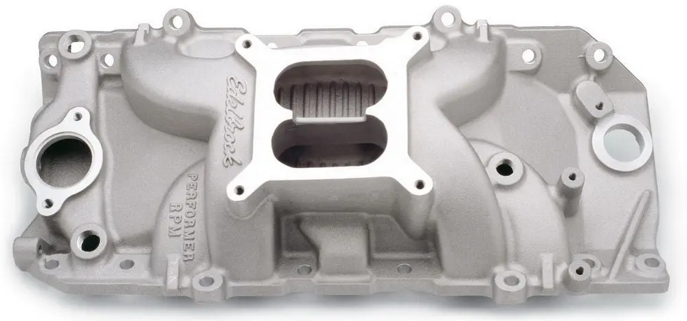 Edelbrock Bbc Performer Rpm 2-O Intake Manifold 396-502Cid 1