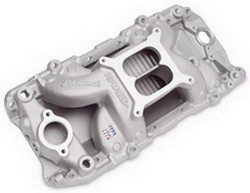 Edelbrock Big Block Chevy 396-502 Rpm Air-Gap Intake Manifold (Oval Port) 1