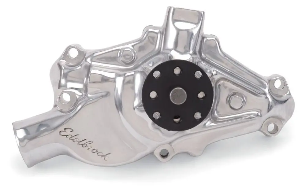 Sbc Water Pump - Short  Polished 1