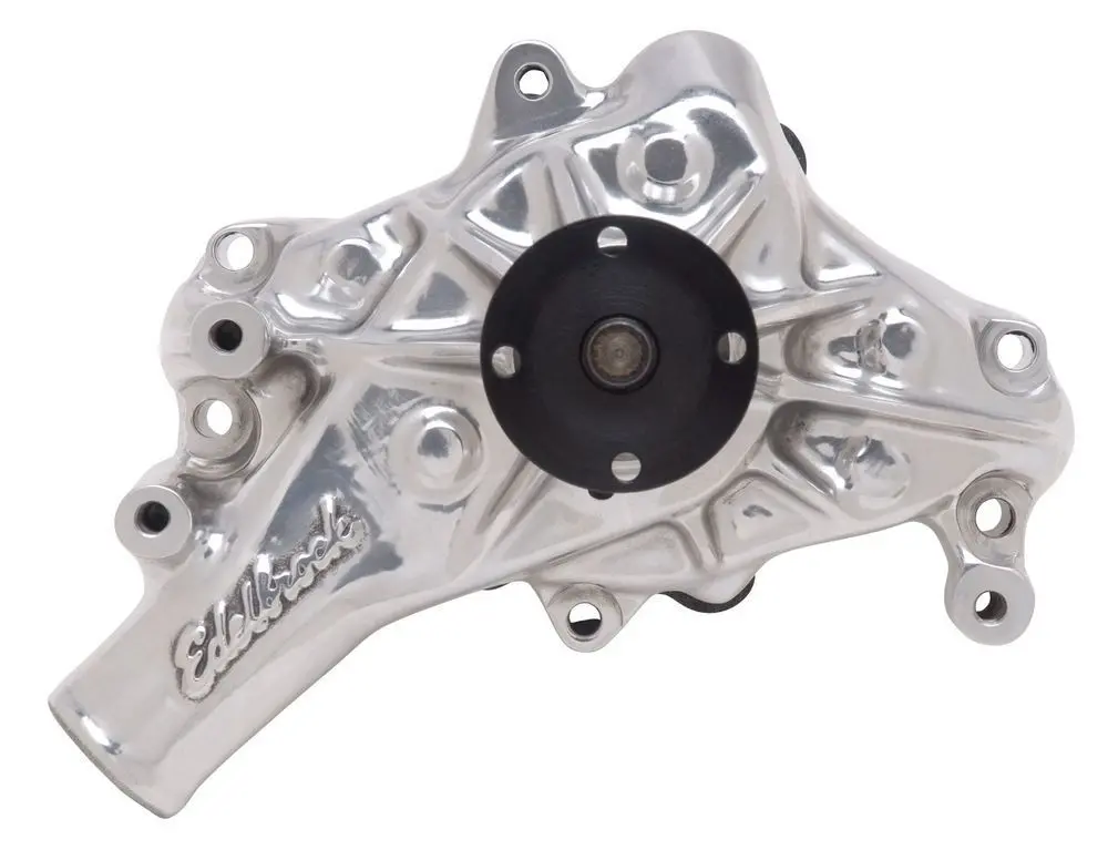 Sbc Water Pump - Long  Polished 1