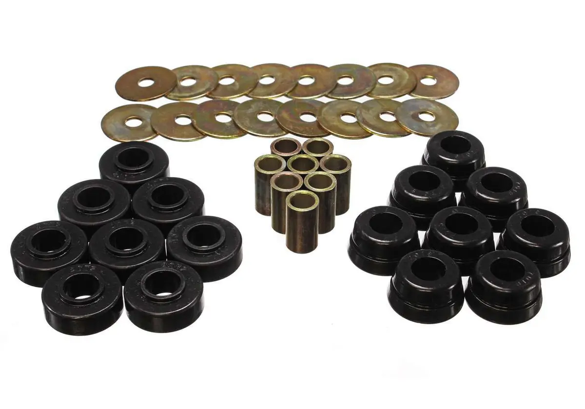 73-82 Vette Body Mounts Black 1