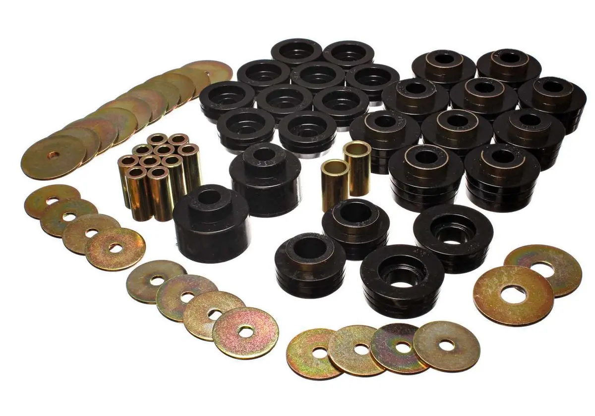 78-88 Chev Body Mounts Black 1