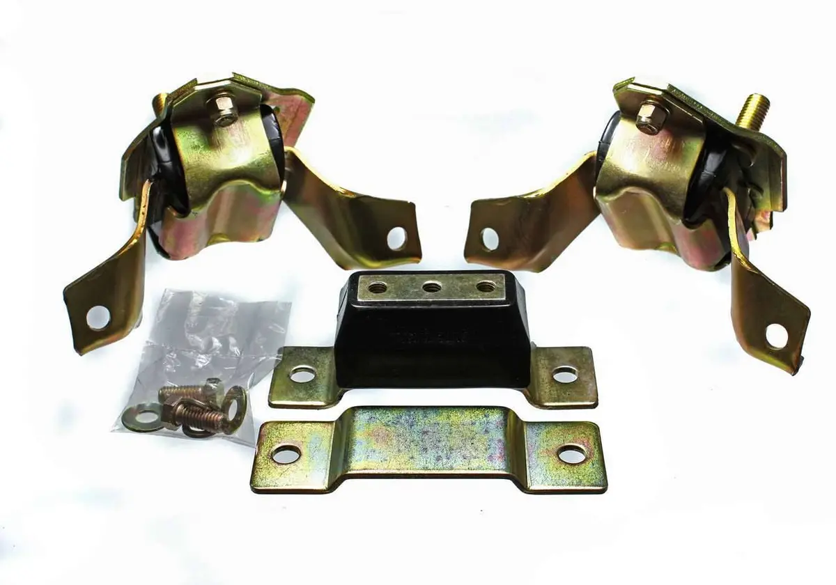 5.0L Ford Motor Mounts Pair & Trans. Mount 1