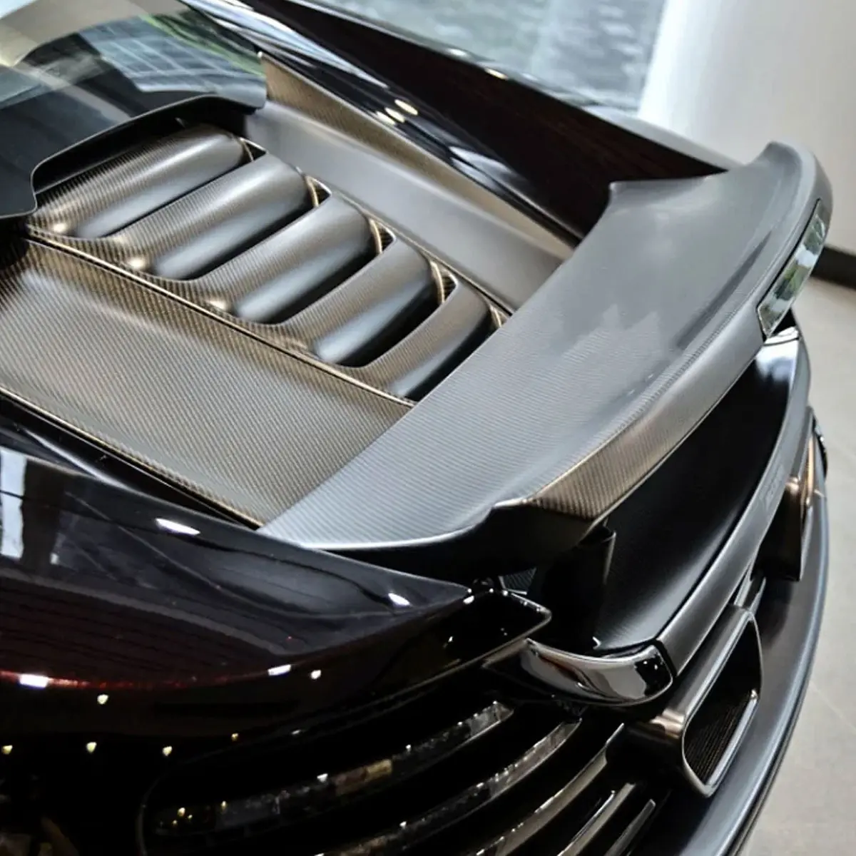 Dry Carbon Fiber Rear Engine Cover For Mclaren Mp4 625C 650S 675Lt 1