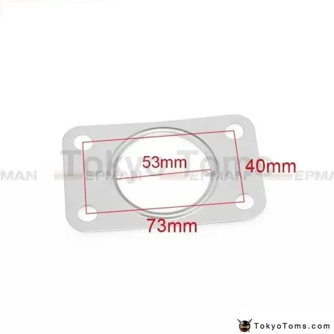 Turbine Housing And Downpipe/Elbow T304 Stainless Steel Gasket For Saab 9-3 9-5 2.0T 2.30T 3.0T 2