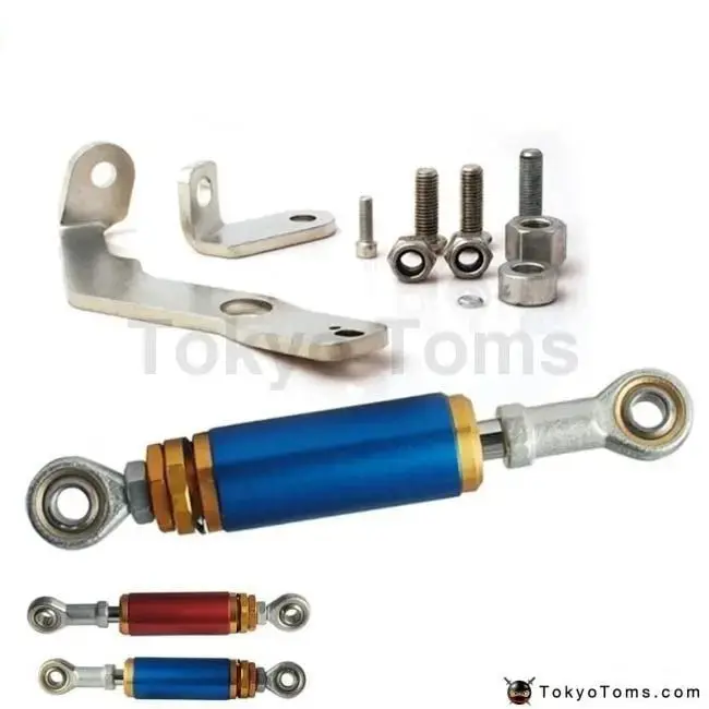 Engine Torque Damper Brace Kit Motor Mounts Blue For 92-00 Civic Eg Eg6 Ek Ek9 1