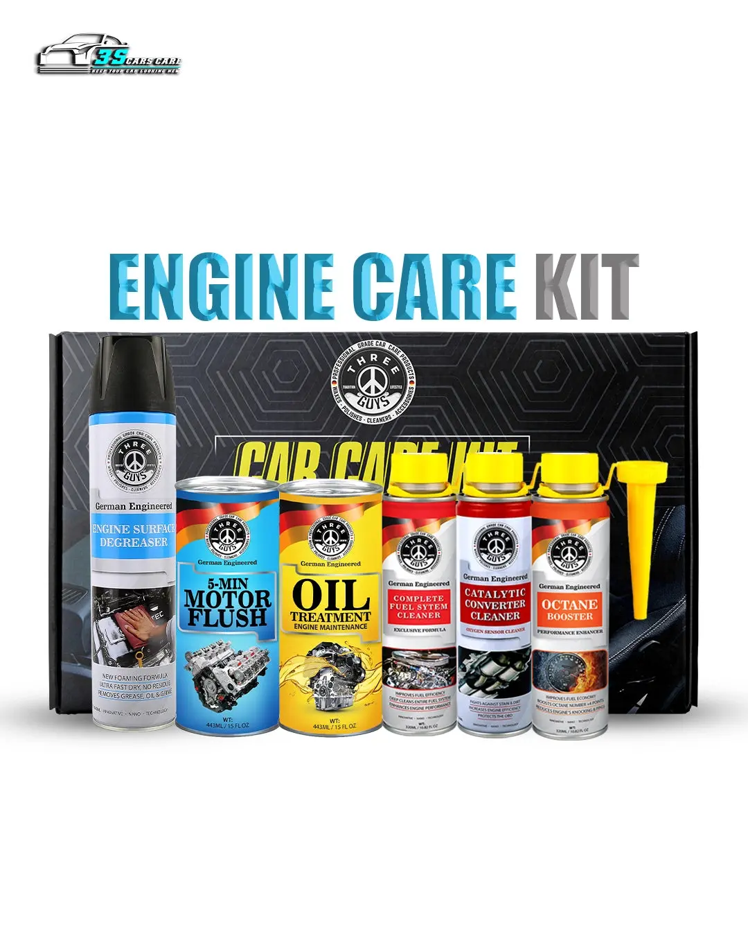 Engine Care Kit – Complete Engine Performance & Maintenance Solution – Three Guys 1