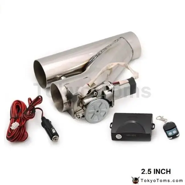 Exhaust Catback Turbo Electric E-Cutout 2.5" Y-Pipe With Remote For Bmw E30 M20 325 325I 6Cy 1988-1993 1