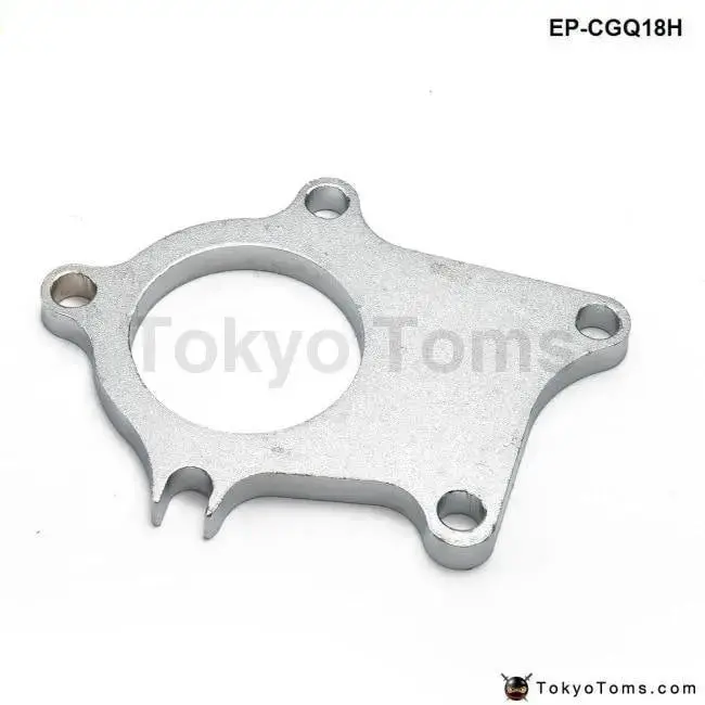 T04e T3/T4 430 5-Bolt Turbo Outlet Dump Pipe Mild Steel Flange/ Exhaust Housing Outlet Flange 1