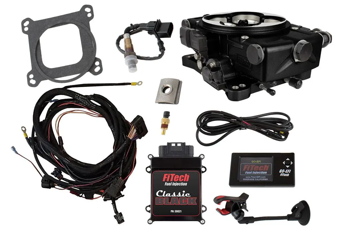 Fitech Fuel Injection Go Efi Classic Kit With External Ecu 650Hp Rating 1