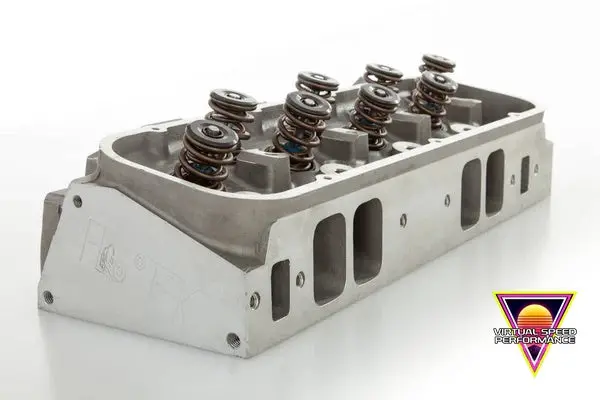 Flo-Tek Bbc 360Cc Aluminum Cylinder Head – 133Cc Chamber, Assembled 1