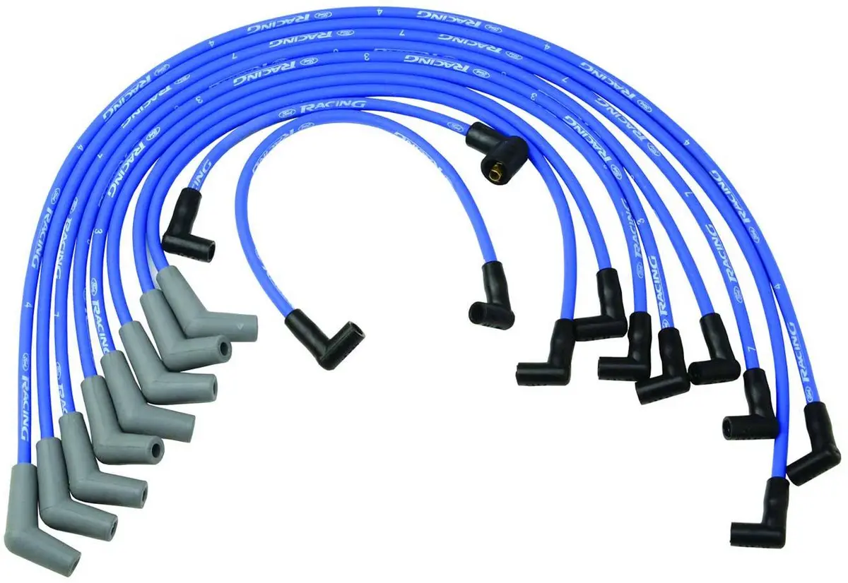 Ford 9Mm Ign Wire Set-Blue 1