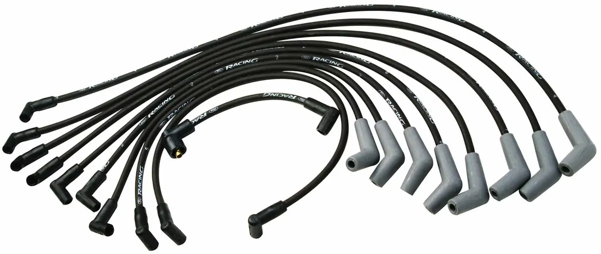Ford 9Mm Ign Wire Set-Black 1