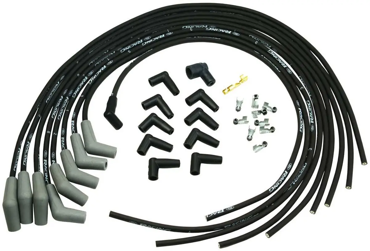 Ford 9Mm Black Spark Plug Wire Set 1