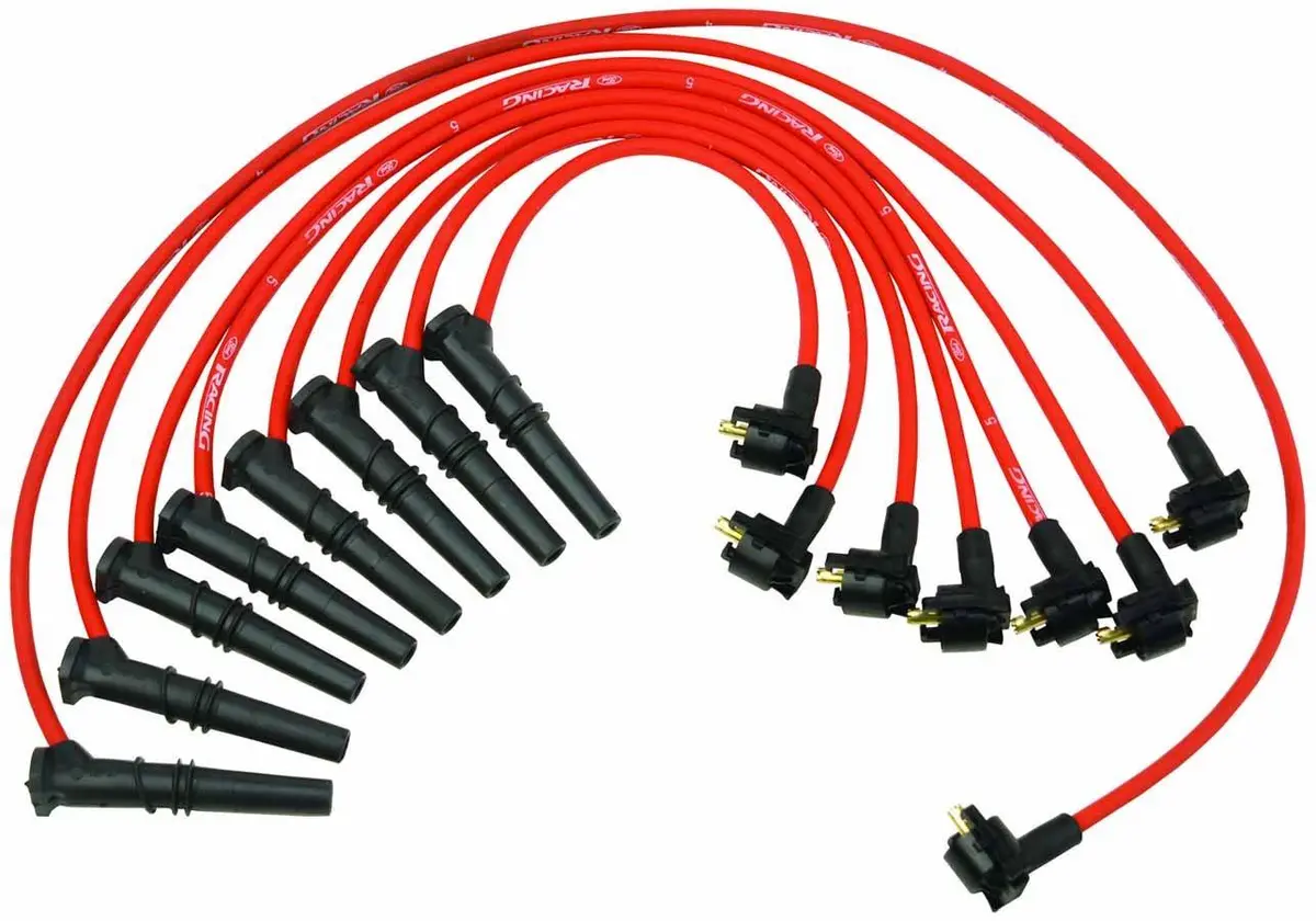 Ford 4.6L 2V Red Spark Plug Wires 1