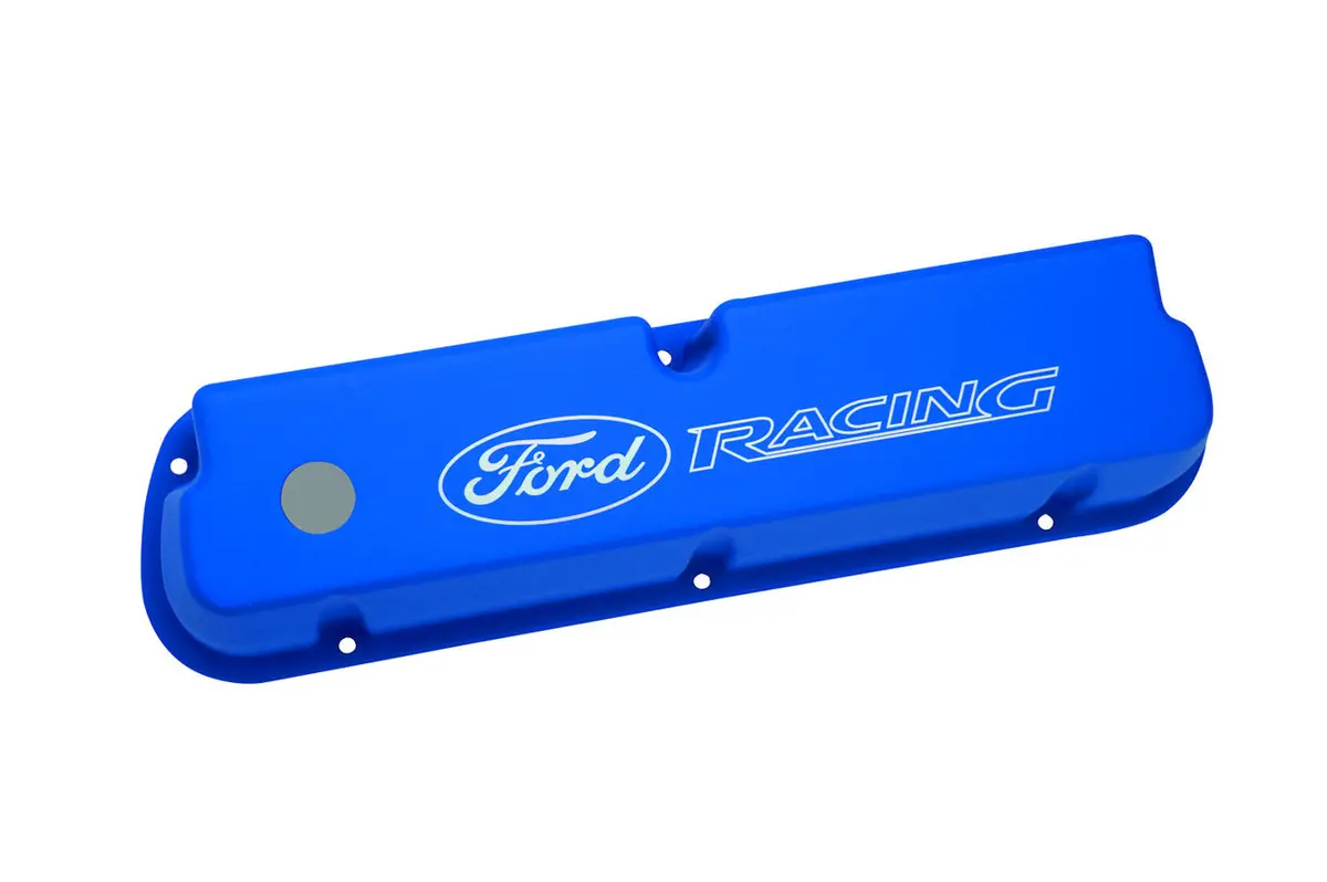 Valve Cover Set Aluminum 302 Blue Laser Etched 1