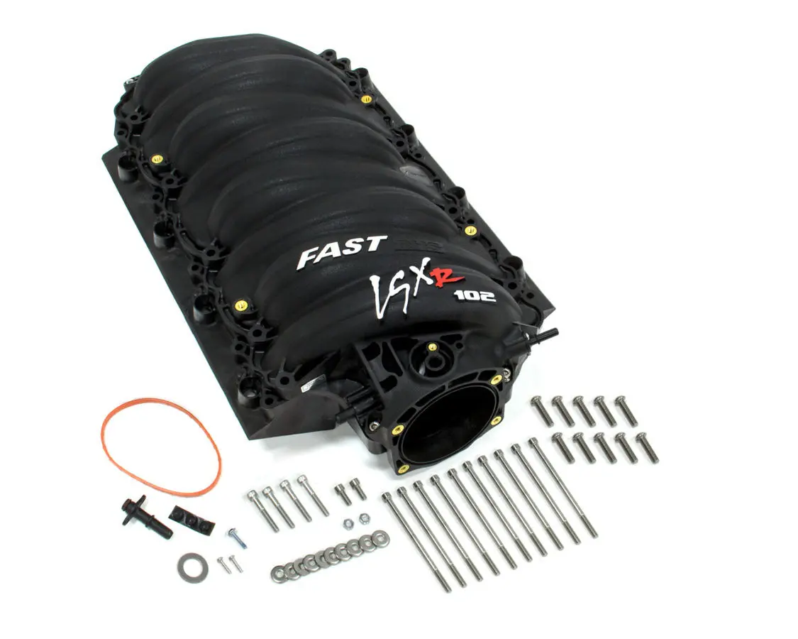 Fast Ls3 Lsxr Intake Manifold 102Mm Flange Black Finish 1