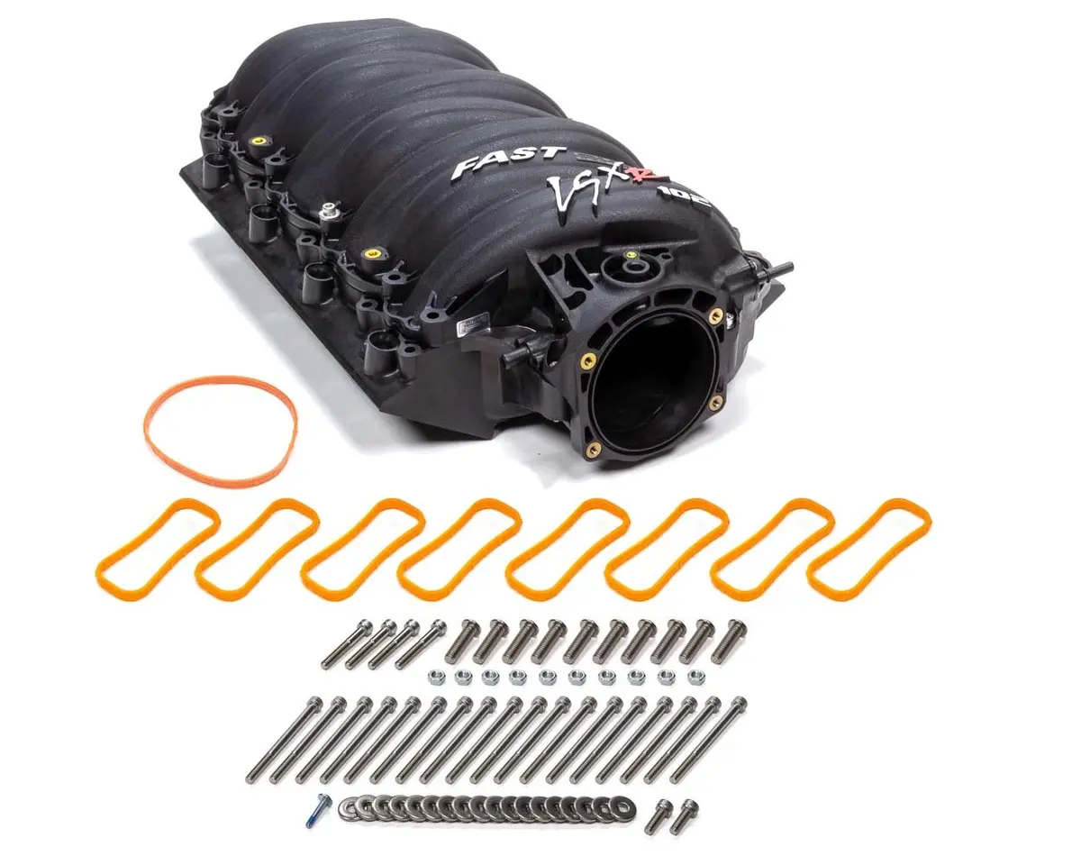 Fast Ls7 Lsxr Intake Manifold 102Mm Flange Raised Rectangle Port 1