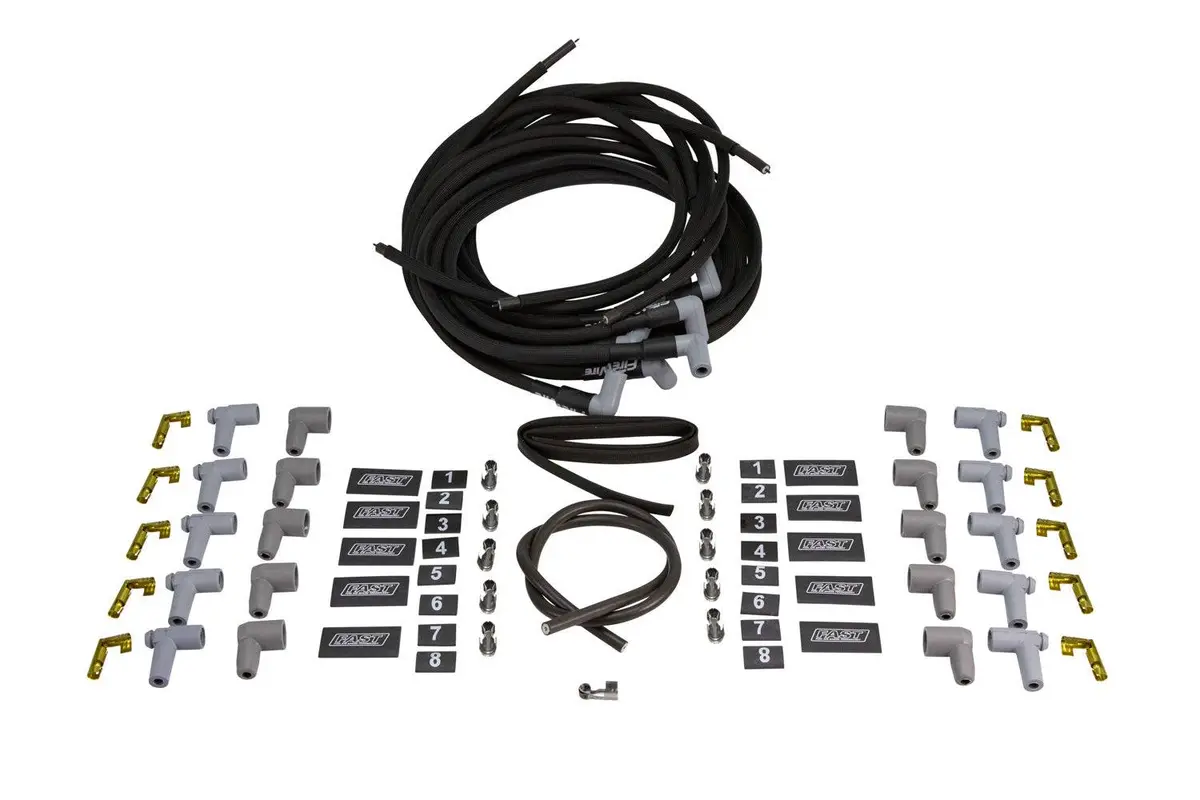 Fast Spark Plug Wire Set 8.5Mm W/Sleeve 90 Degree 1