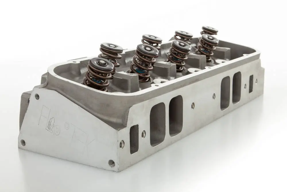 Flo-Tek Bbc 320Cc Aluminum Cylinder Head – 121Cc Chamber, Assembled 2