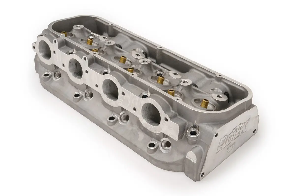 Flo-Tek Bbc 375Cc Alum Cyl Head Jackel Series Assembled 1