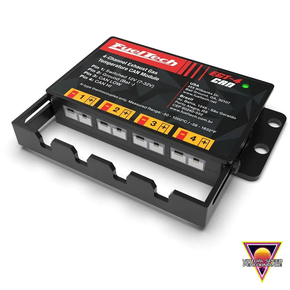 Fueltech Egt-4 Thermocouple Interface – 4 Channel Can Module (Fth5022007368) 1