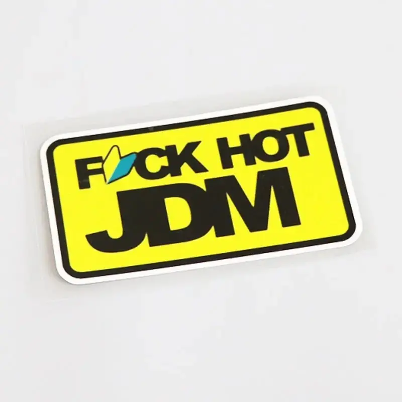 F*Ck Hot Jdm Badge Sticker Decal 1