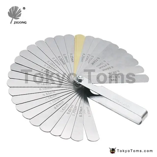 Feeler Gauge Metric Gap Filler 0.04-0.88Mm 1