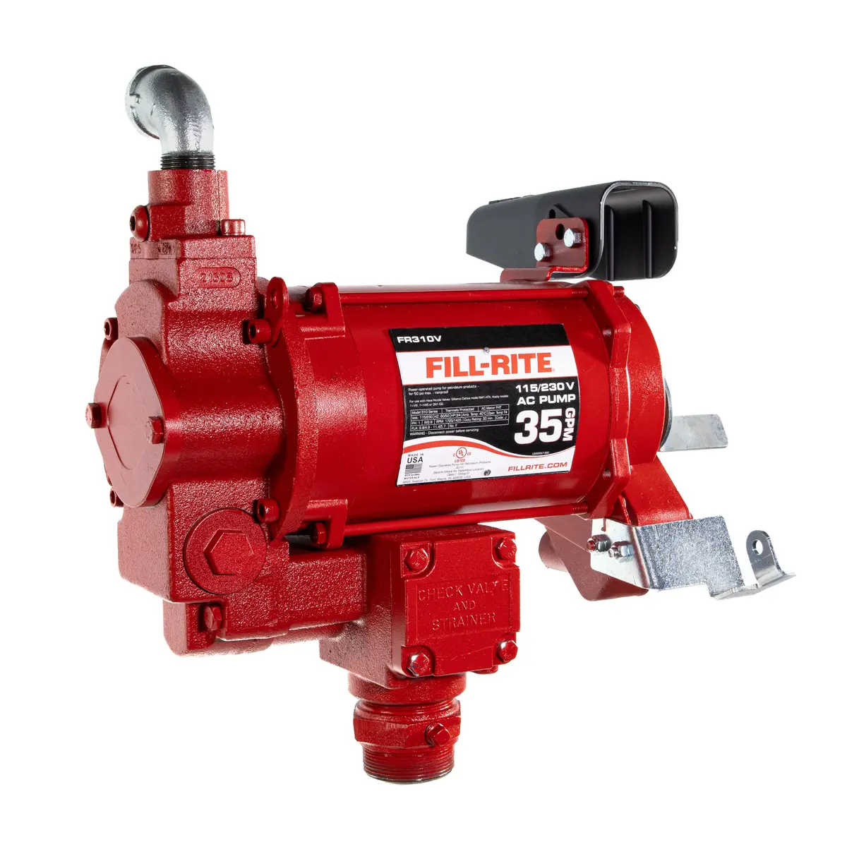 Fill-Rite Fr300-Series - 240V Ac, 132 Lpm, Fuel Transfer Pump - Bung Mount 1