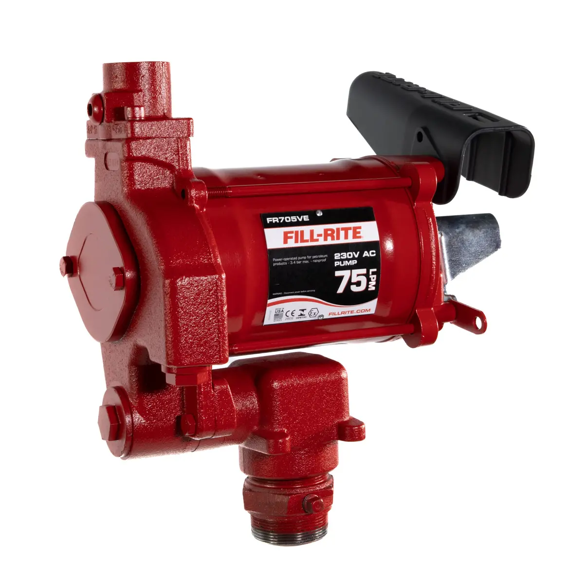 Fill-Rite Fr700-Series - 240V Ac, 75 Lpm, Fuel Transfer Pump - Bung Mount 1