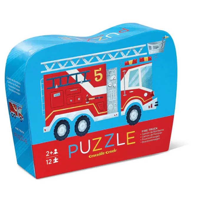 Mini Puzzle 12 Pc - Fire Truck 1
