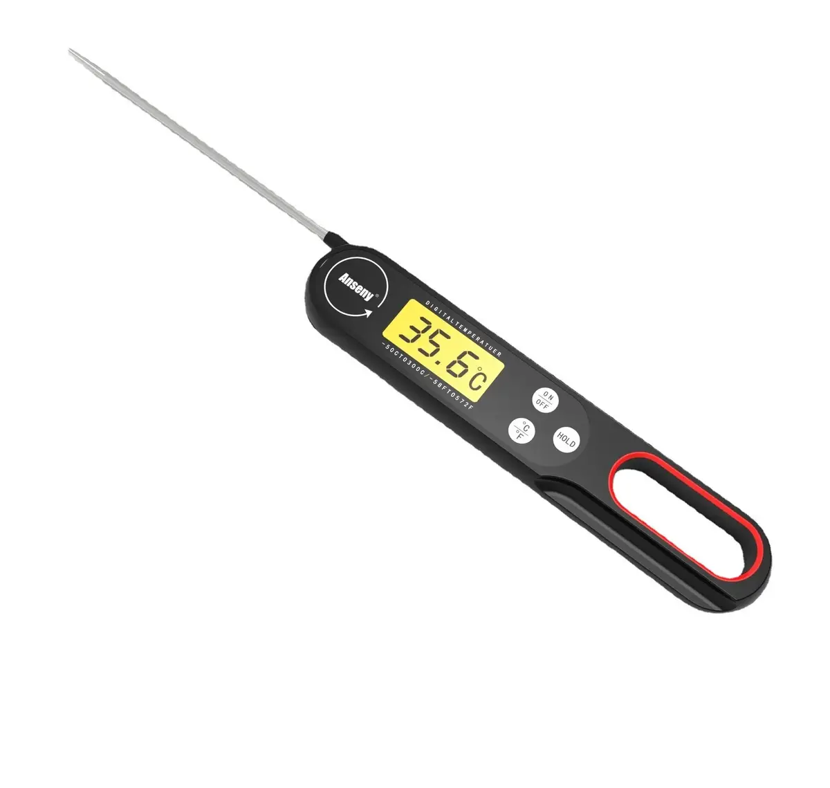Food Thermometer Barbecue Thermometer Folding Style 1