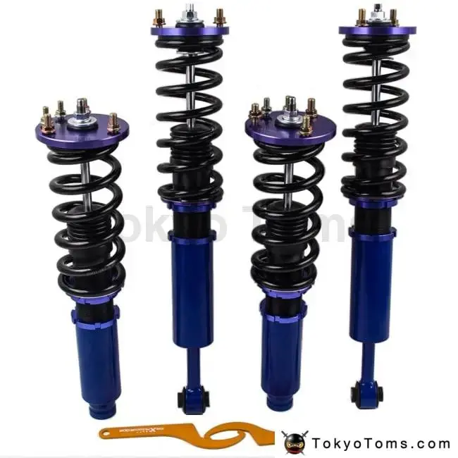For Honda Accord 1998-2002 Tl 99-03 Acura Cl 01-03 Full Coilover Suspension Lowering Coilovers Shock Absorber Suspension Struts 1