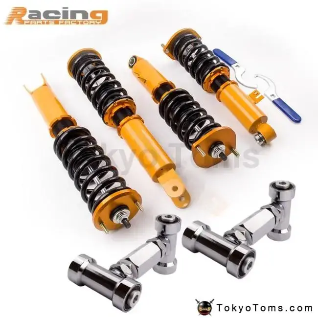 For Nissan 300Zx Fairlady Z Z32 Coilover Shock Absorber Coil Spring Strut Front Upper Camber Arm Coilovers Suspension Dampering 1