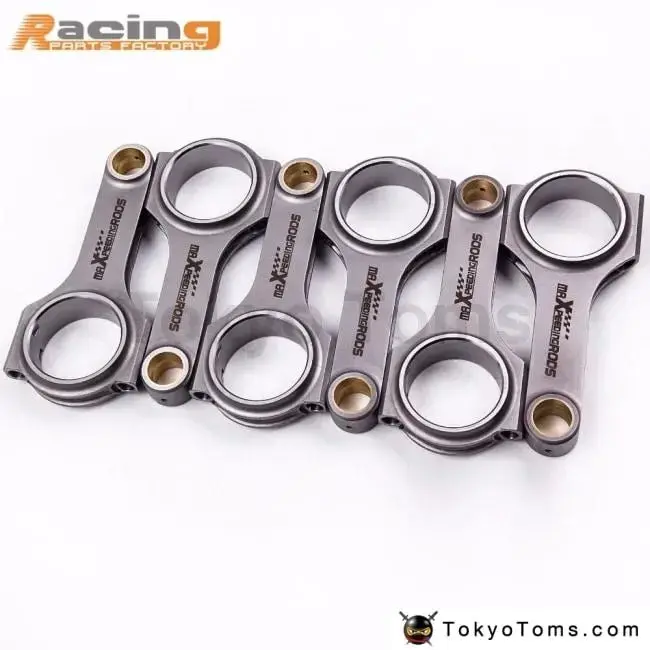 Forged Connecting Rod Conrods Set For Nissan Skyline R32 R33 Rb26 119.5Mm For Gtr Rb26 Rb28 Rb25det Rb26det 4340 Forged Pin 4Pcs 1