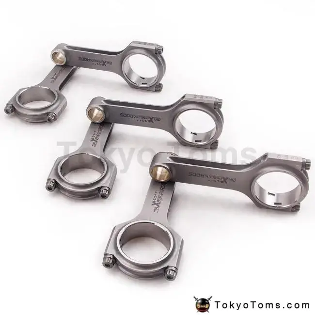 Forged Connecting Rods Conrods For Nissan Skyline Gts R31 Patrol Rb30 Rb30det 152.5Mm Sae 4340  En24 Balanced Floating 1