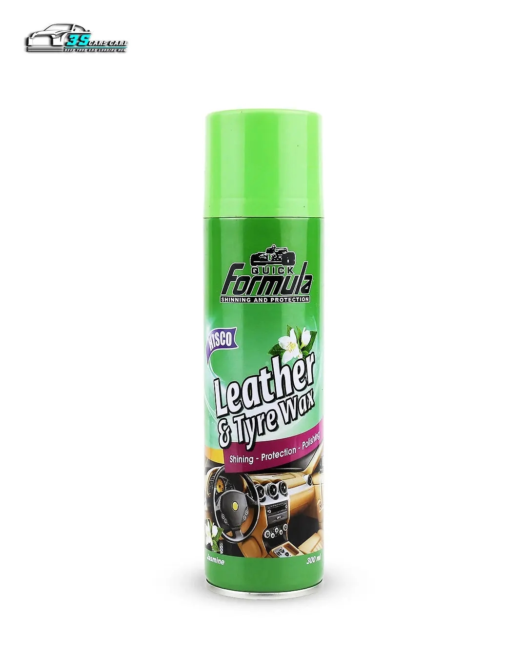 Leather & Tyre Wax - Jasmine Dashboard Polish - 300Ml - Formula 1