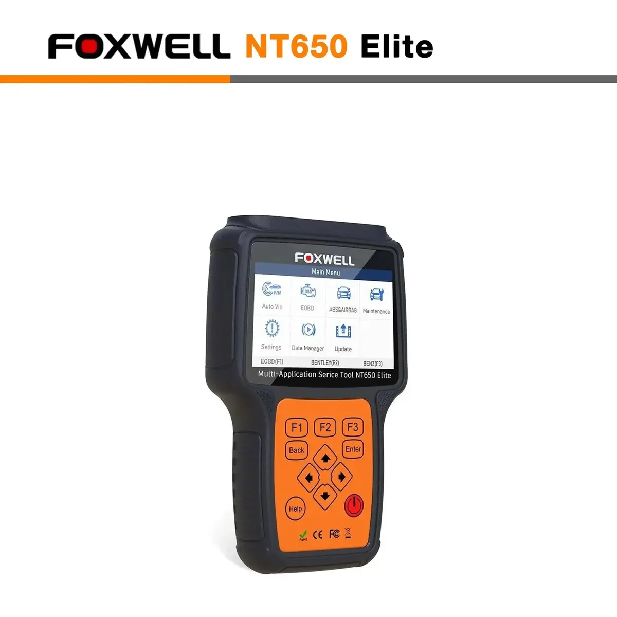 Foxwell Nt650 Elite  Diagnostic Scan Tool 1