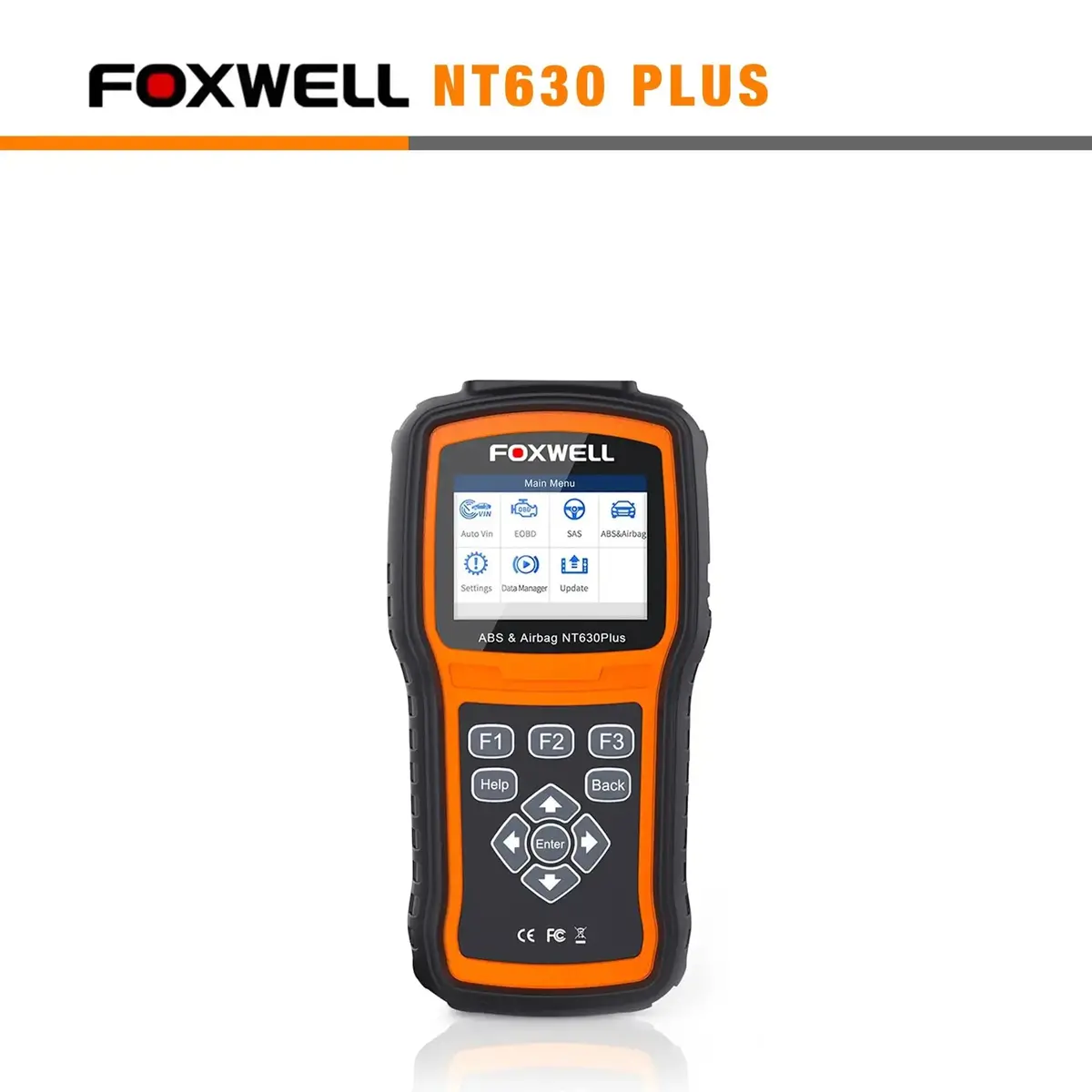 Foxwell Obd2 Code Reader Nt630 Plus Srs Abs And Airbag Reset Diagnostic Car Scanner Tool 1