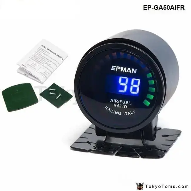 52Mm Digital  Led Air / Fuel Ratio Gauge 1