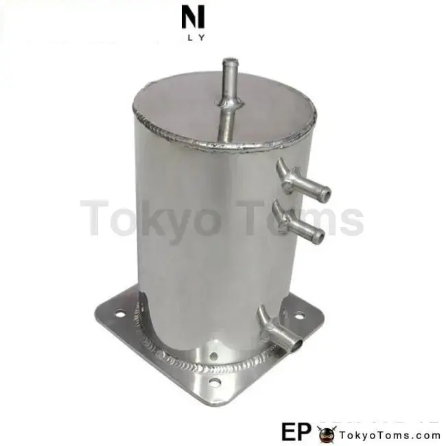 Fuel Swirl Pot Alloy 1.5 Lt Fuel Surge Tank For Motorsport Race Drift Rally Drag Car 1