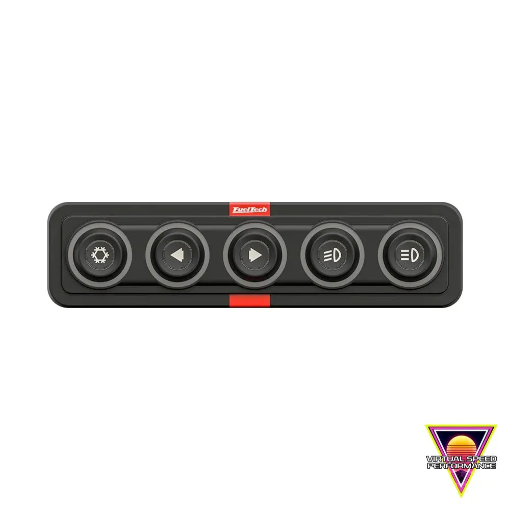 Fueltech Switchpanel-5 Mini – 5 Button Dash Mount Switch Panel (Fth5022100301) 1
