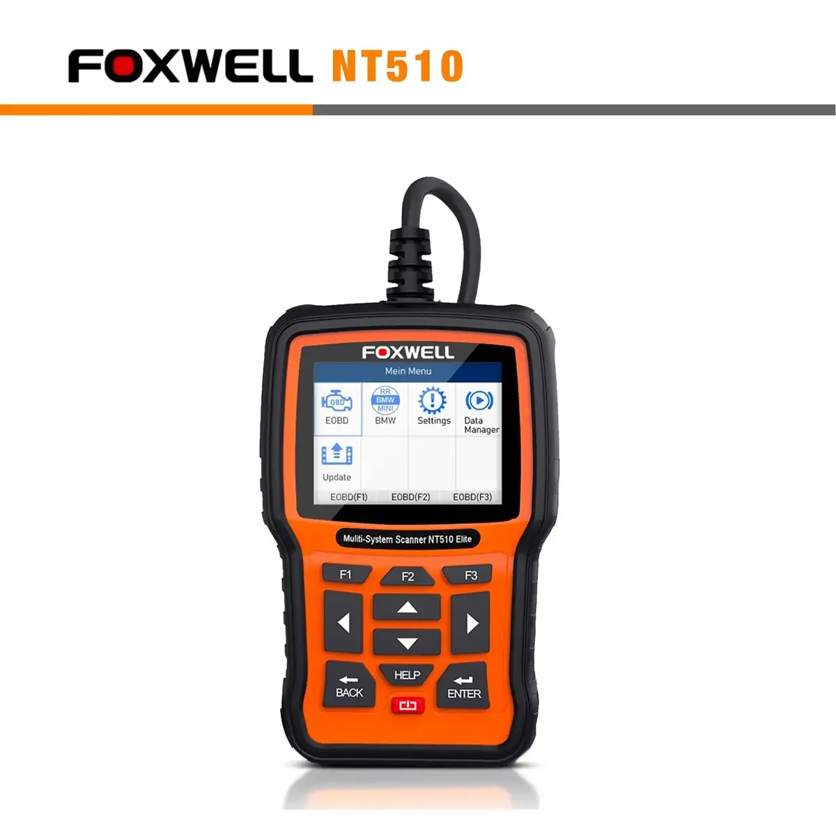Full System Foxwell Nt510 Elite Obd1/Obd2 Scanner Fairtools Car Diagnostic Scan Tool 1