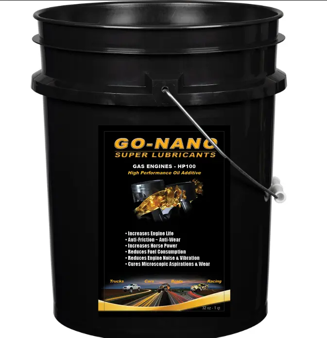 6. Go-Nano Gas Engine Oil Top-Up - Five Gallon Pail Or 20 Quarts - Treats 160 Gallons Of Engine Oil 1