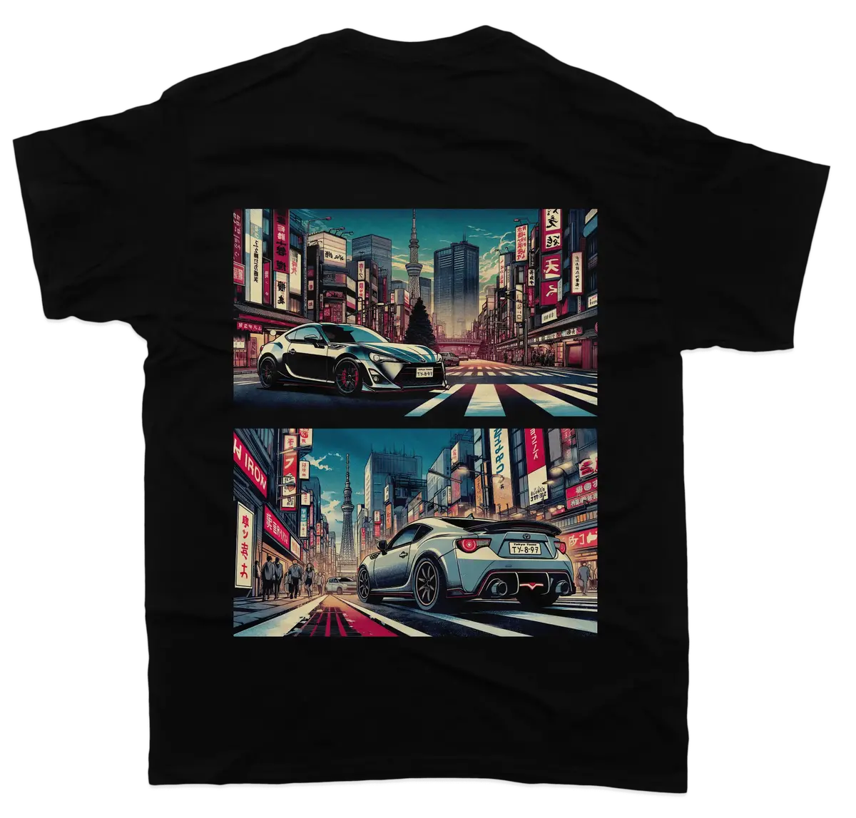 Gt86 Comic T-Shirt - Unisex - Car Enthusiast - Drifting Drag Jdm 1