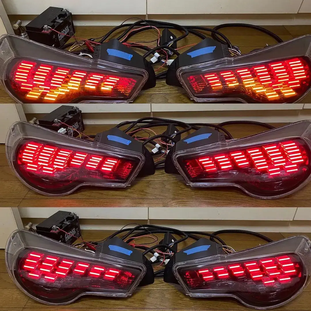 Gt86 Frs Brz Custom Dancing 3D Tail Lights - Includes Donor Lights 1