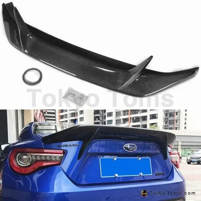 Gt86 Ft86 Brz Carbon Fiber Rear Diffuse Boot Lip Rear Spoiler 1