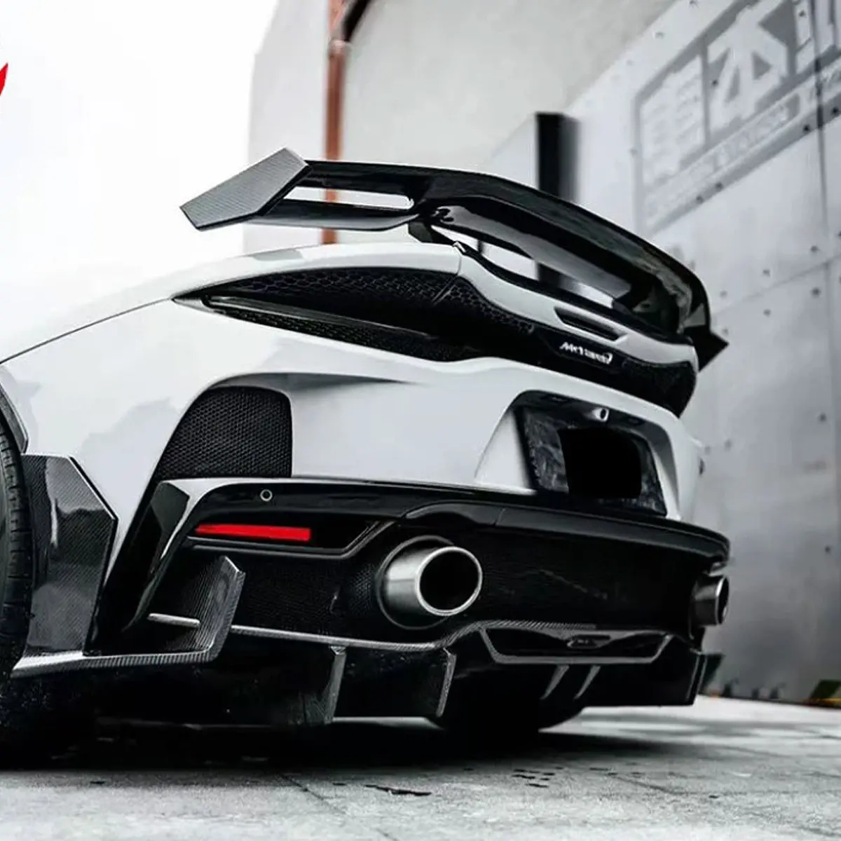 Pro Style Carbon Fiber Rear Diffuser Lip For Mclaren Gt 1