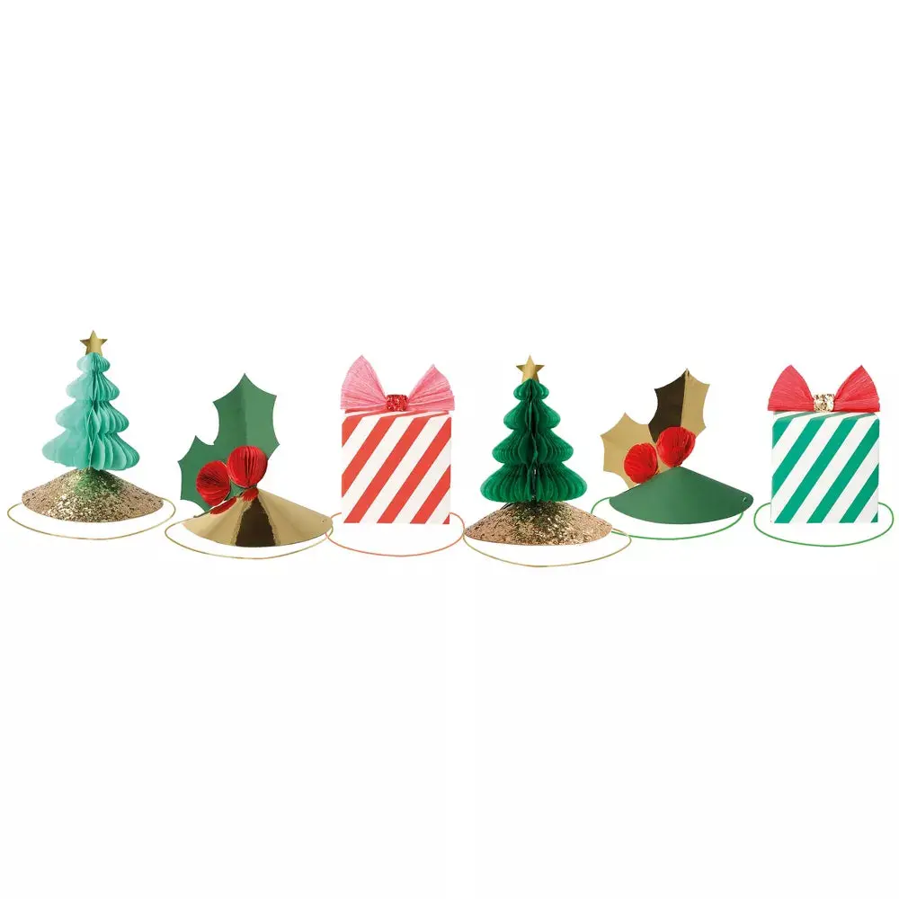 Mixed Christmas Party Hats 1